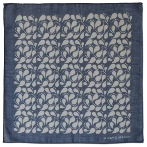 A Days March pocket square flat