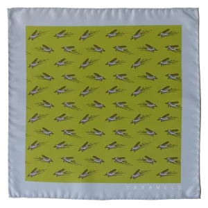 Caramelo pocket square-flat
