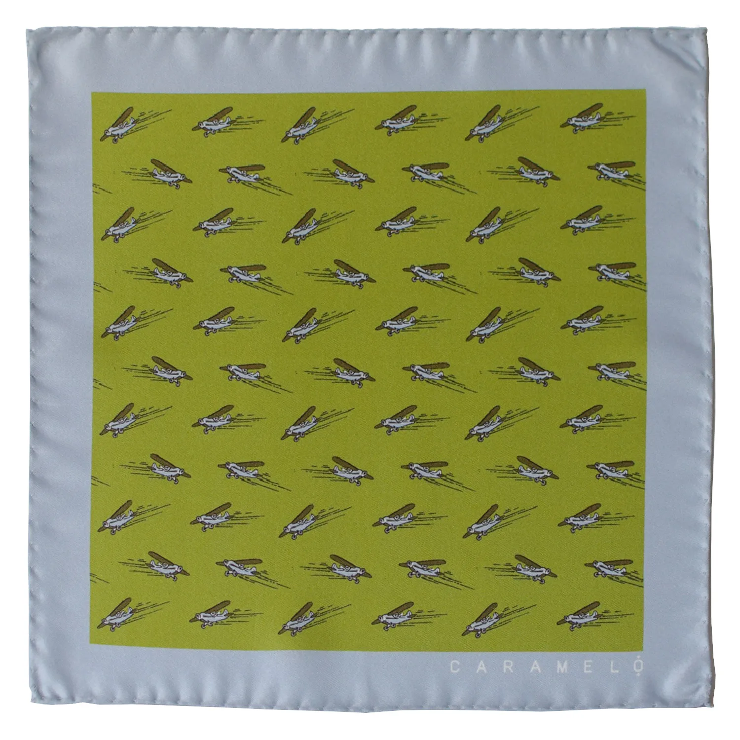 Caramelo pocket square-flat