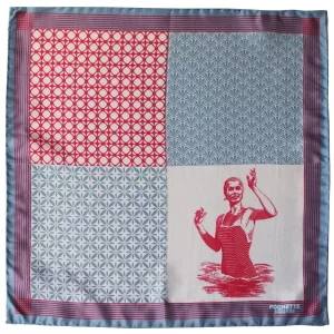 Pochette square pocketsquare flat