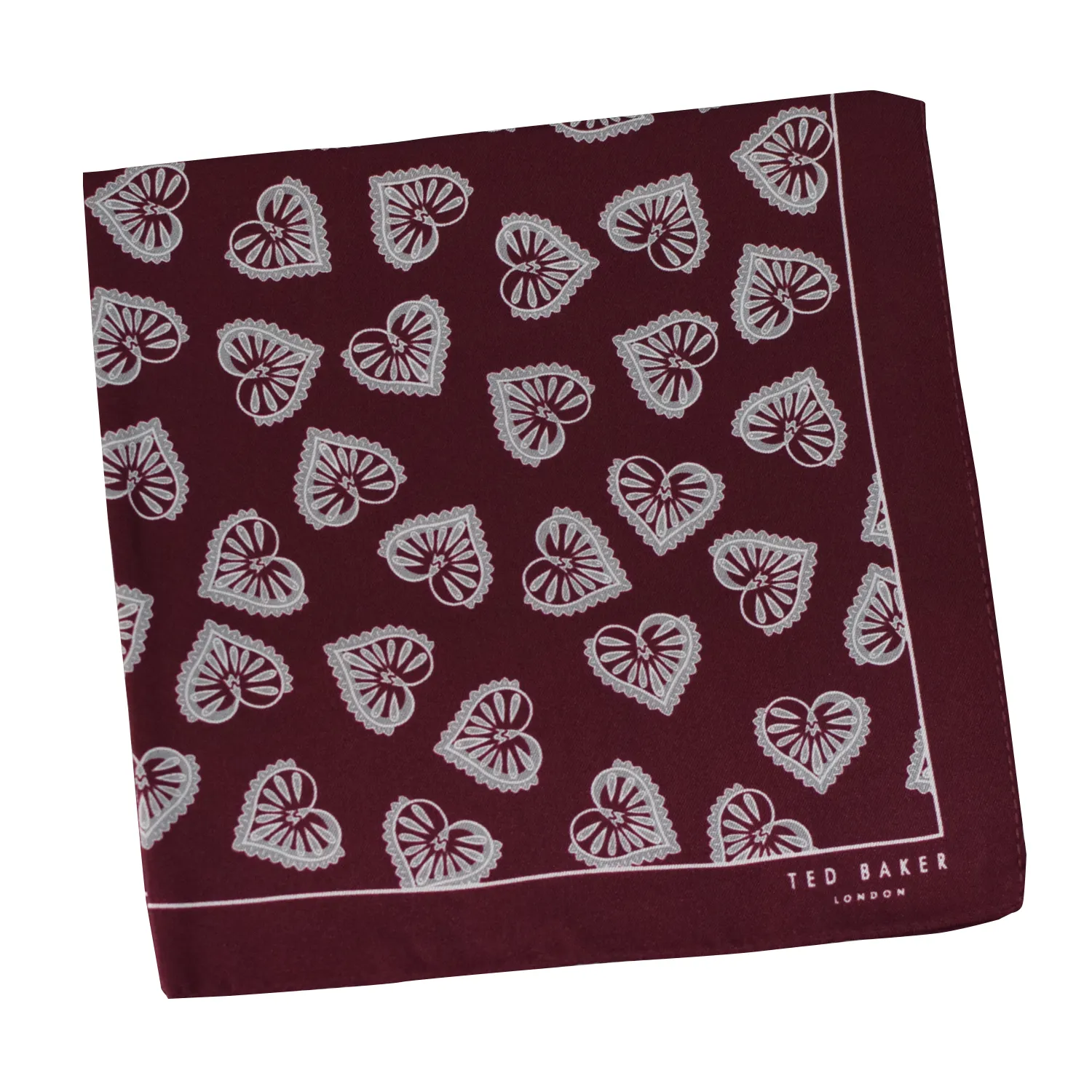 Pochette à subtils motifs de coeurs Ted Baker