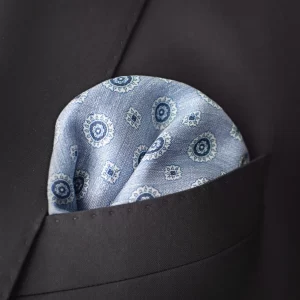 Pocket square Gagliardi in breast pocket