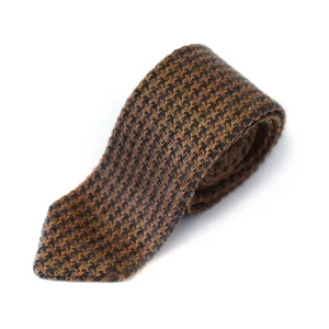 Cravate club tricot de laine