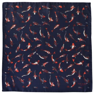 Ted baker pocket square koi fish