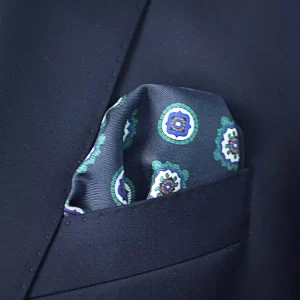 Van laack pocket square in breast pocket