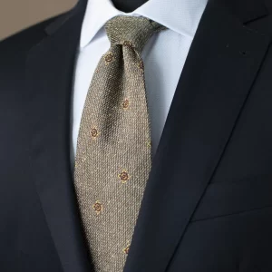 andrew tiet weed pattern tie-worn