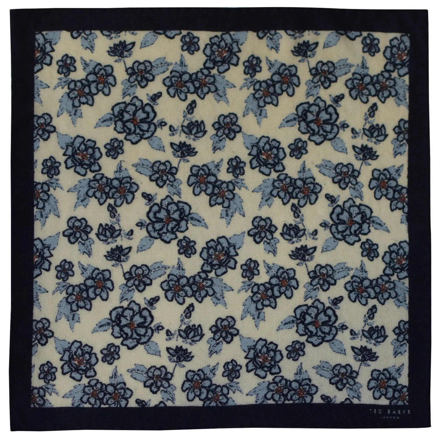 floral pattern ted baker pocket square
