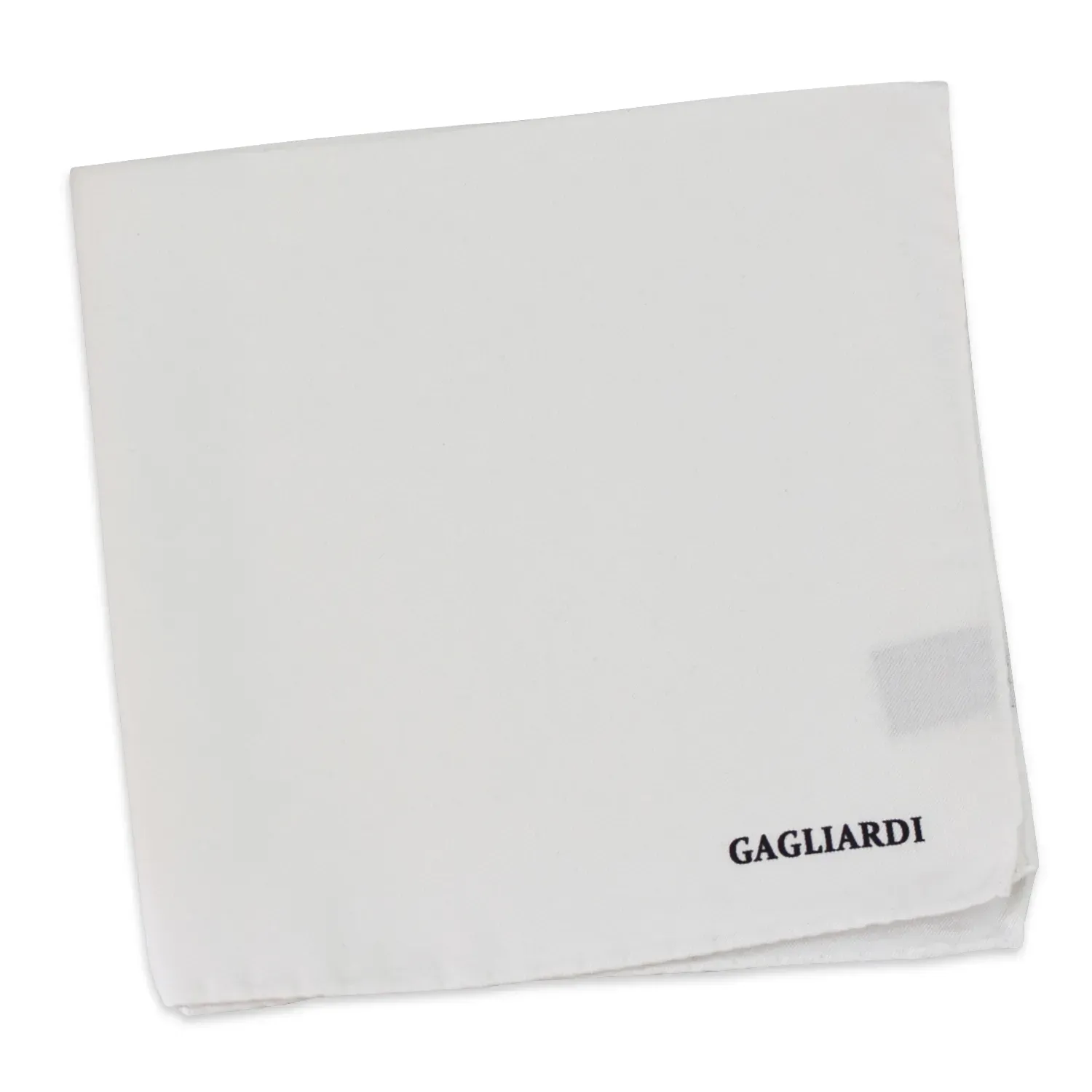 pochette en soie blanche gagliardi
