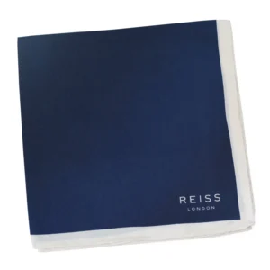 Pochette en soie unie Reiss