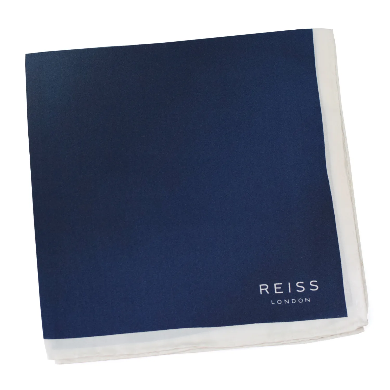 Pochette en soie unie Reiss