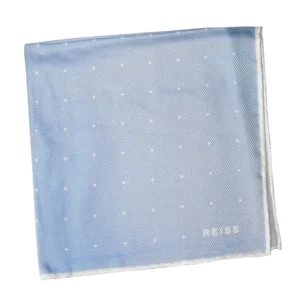 Pochette au tissage twill à motif polka dots Reiss