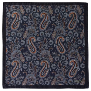 ted baker paisley pocket square flat