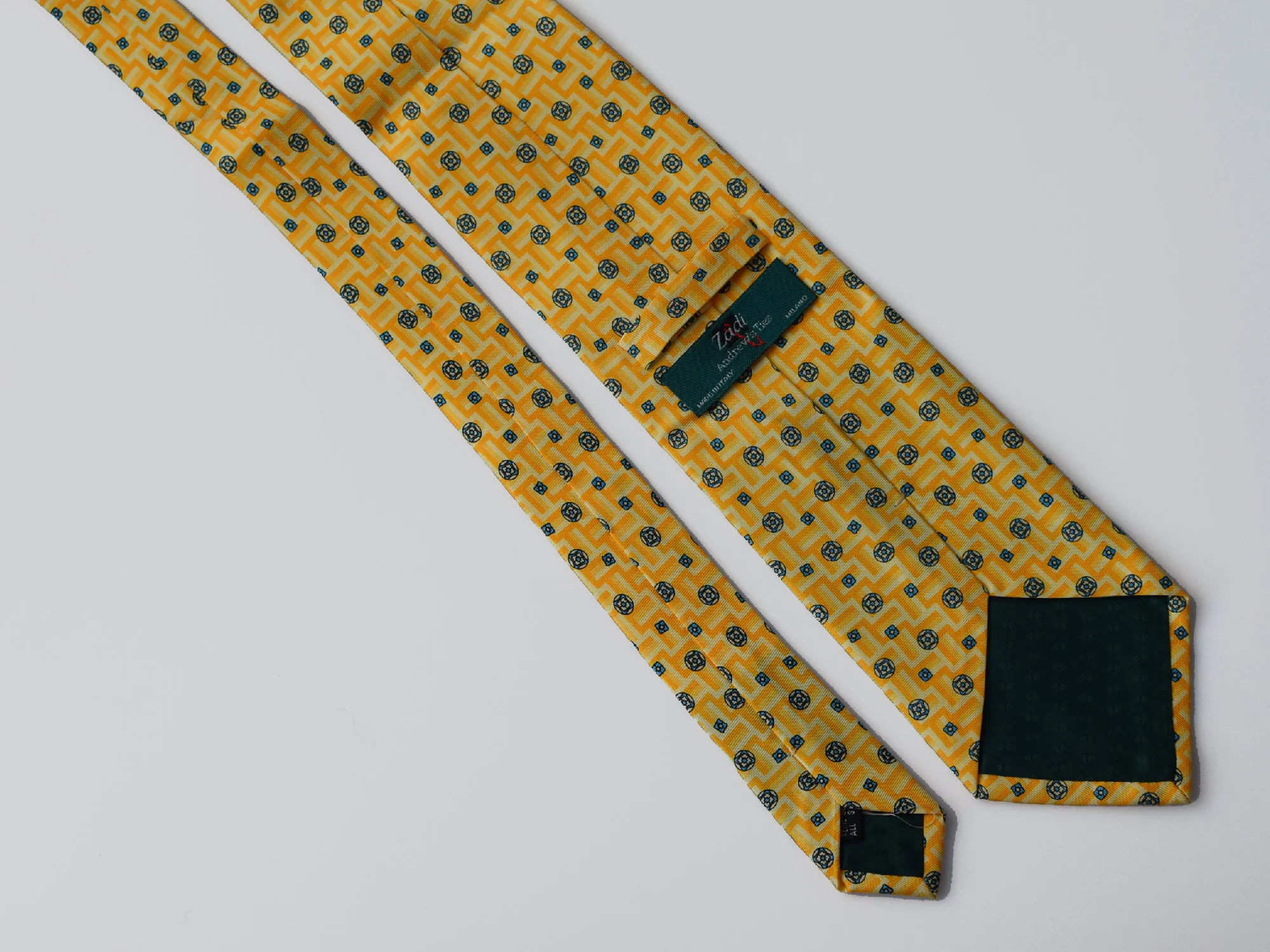 Cravate à motifs géométriques Andrew's ties – Image 3