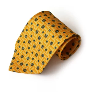 Cravate à motifs géométriques Andrew's ties