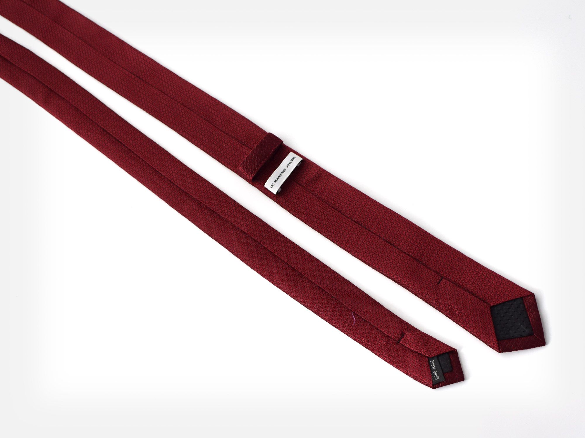 Cravate slim en soie Les Nouveaux Ateliers – Image 3