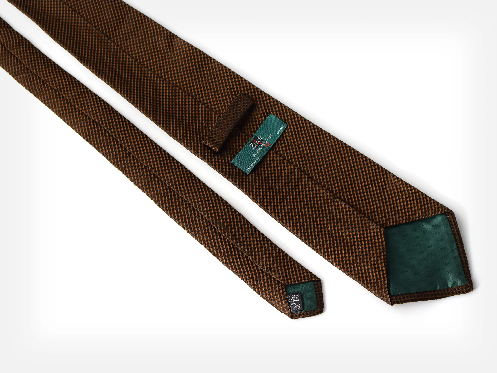Cravate en soie texturée Andrew's ties – Image 3