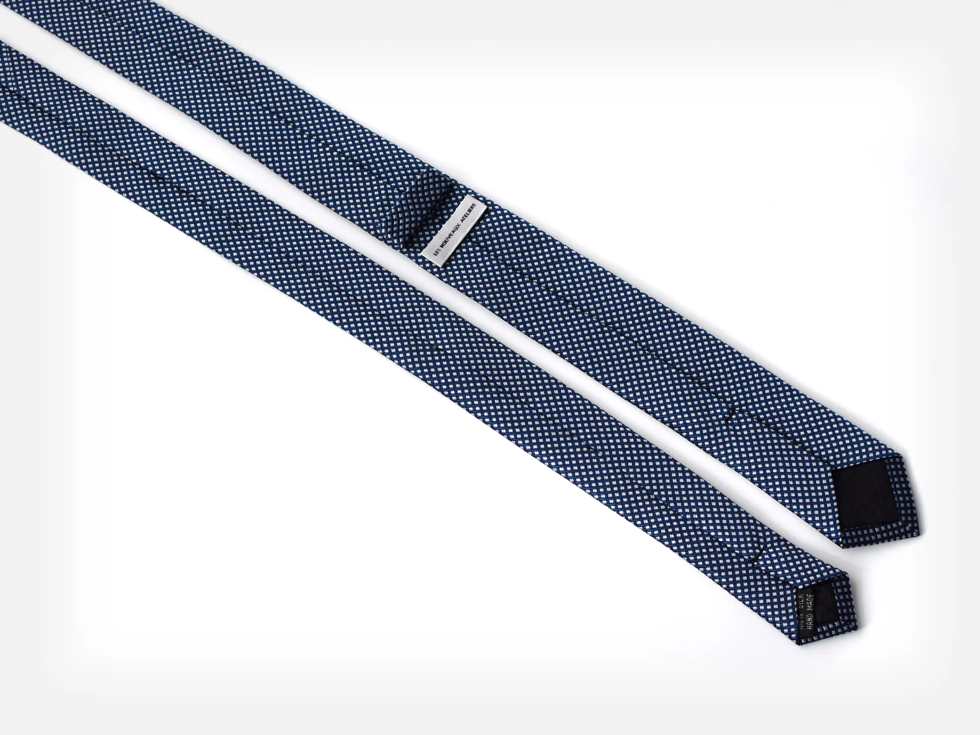 Cravate slim en soie Nouveaux Ateliers – Image 3