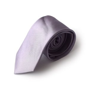 Cravate en soie Couleur Lilas Célio