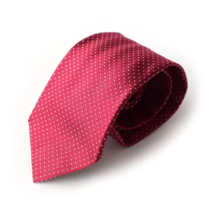 Cravate en soie à micro-pois Andrew's ties