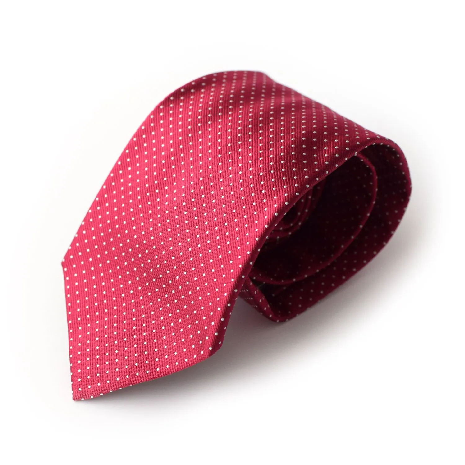 Cravate en soie à micro-pois Andrew's ties