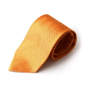 Cravate en soie à micro-pois Andrew's ties