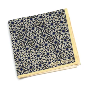 Pochette à motifs d'arabesques Maison Brumaire