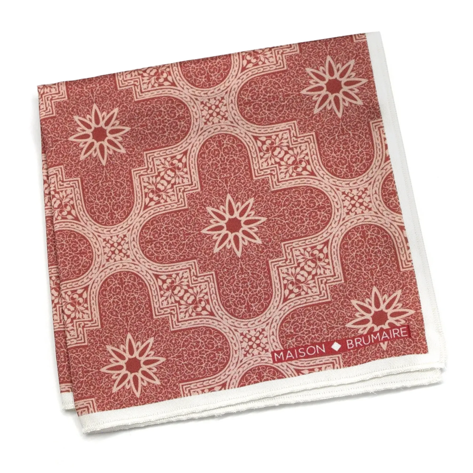pochette arabesques orange
