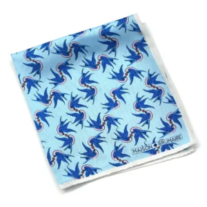 pochette motifs tatouage-plie