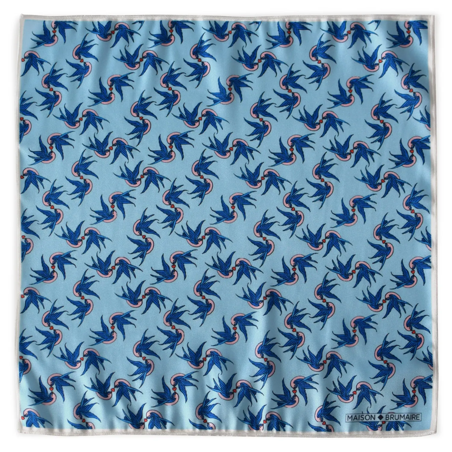 Pochette aux dessins d'oiseaux Maison Brumaire – Image 2