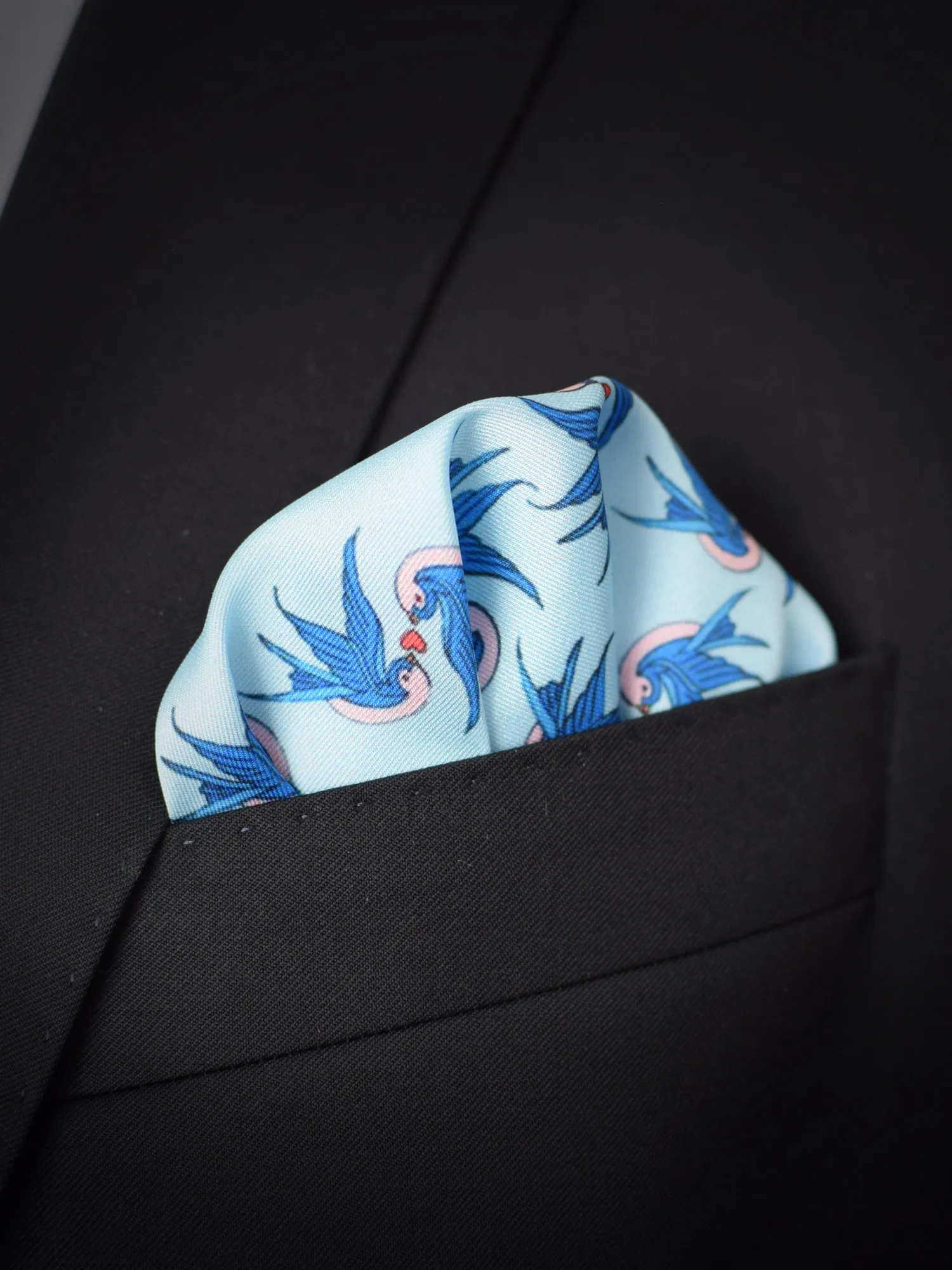 Pochette aux dessins d'oiseaux Maison Brumaire – Image 3