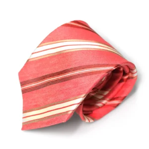 Cravate Club Guy Laroche vieux rose