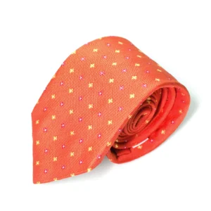 Cravate Guy Laroche orangée
