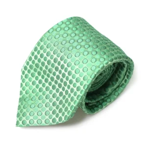 Cravate verte à motifs Guy Laroche