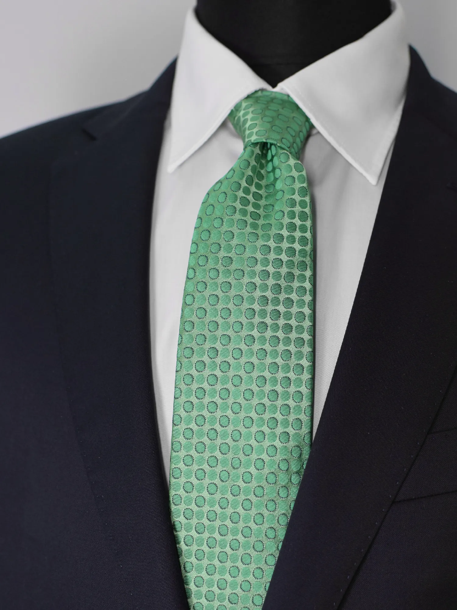Cravate verte à motifs Guy Laroche – Image 2