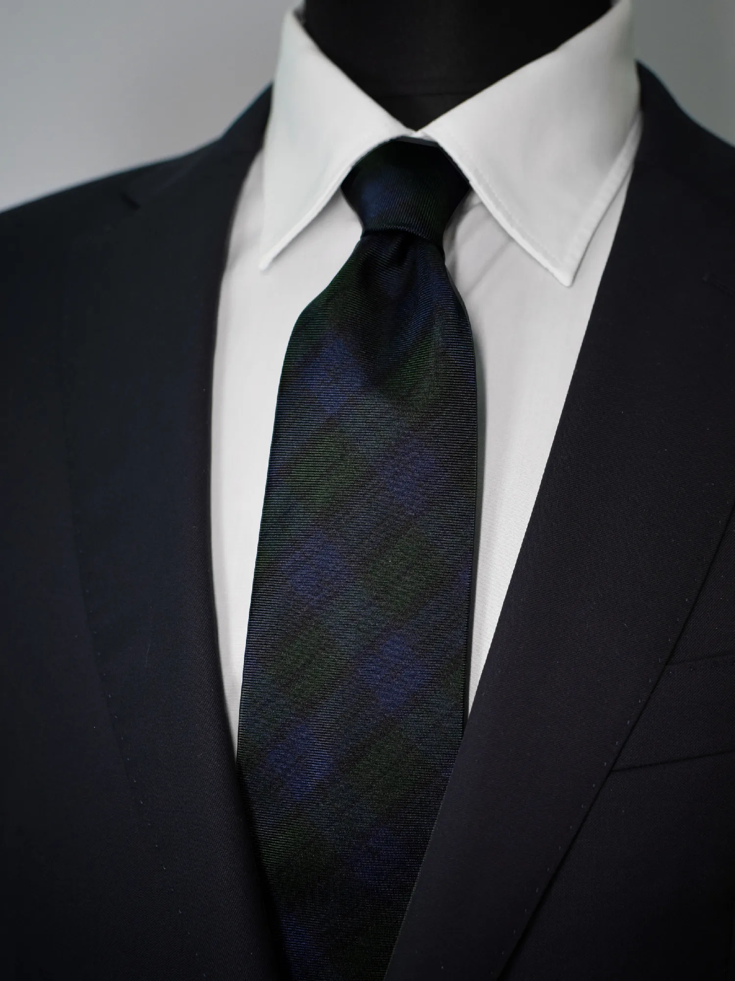 Cravate Club Guy Laroche à motif tartan Black Watch – Image 2
