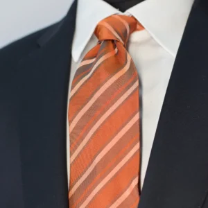 cravate orange