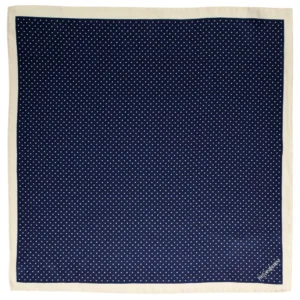 Pochette marine polka dots ysl