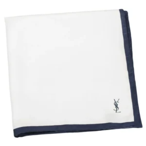Pochette marine polka dots ysl