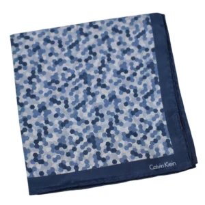 calvin klein pochette-micromotifs bleus