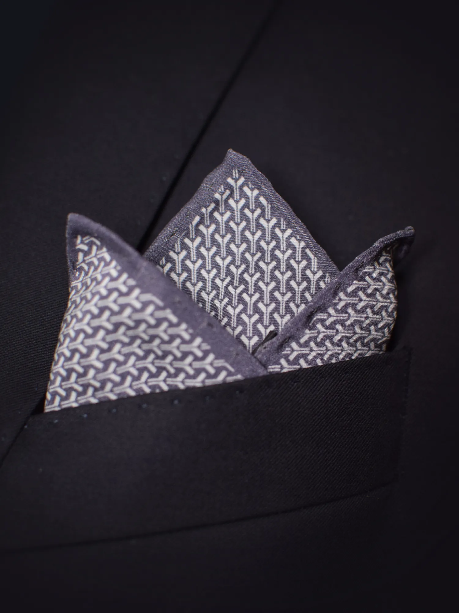 escher pattern ysl pochette-portee