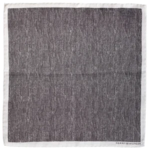 pochette hilfiger lin gris