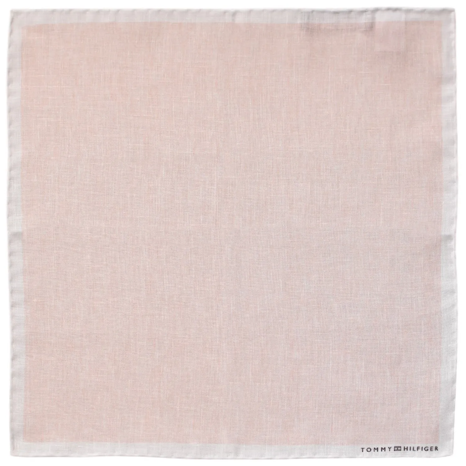 Pochette de lin rose pâle Tommy Hilfiger – Image 2