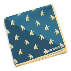 Pochette à motifs de bananes Maison Brumaire