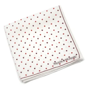 Pochette à motifs de carreaux