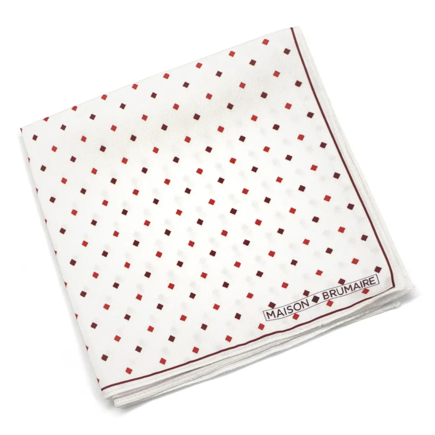 Pochette à motifs de carreaux