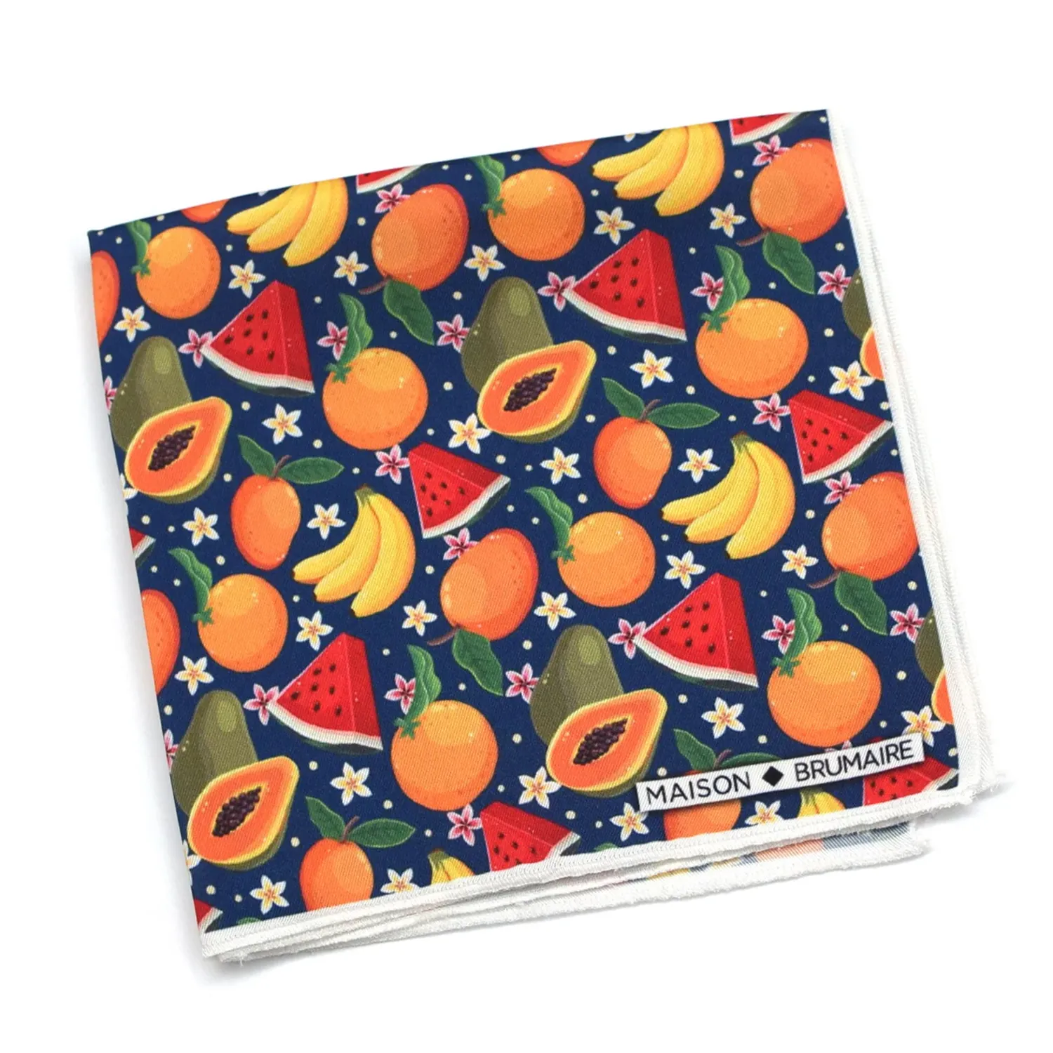 Pochette à motifs de fruits Maison Brumaire