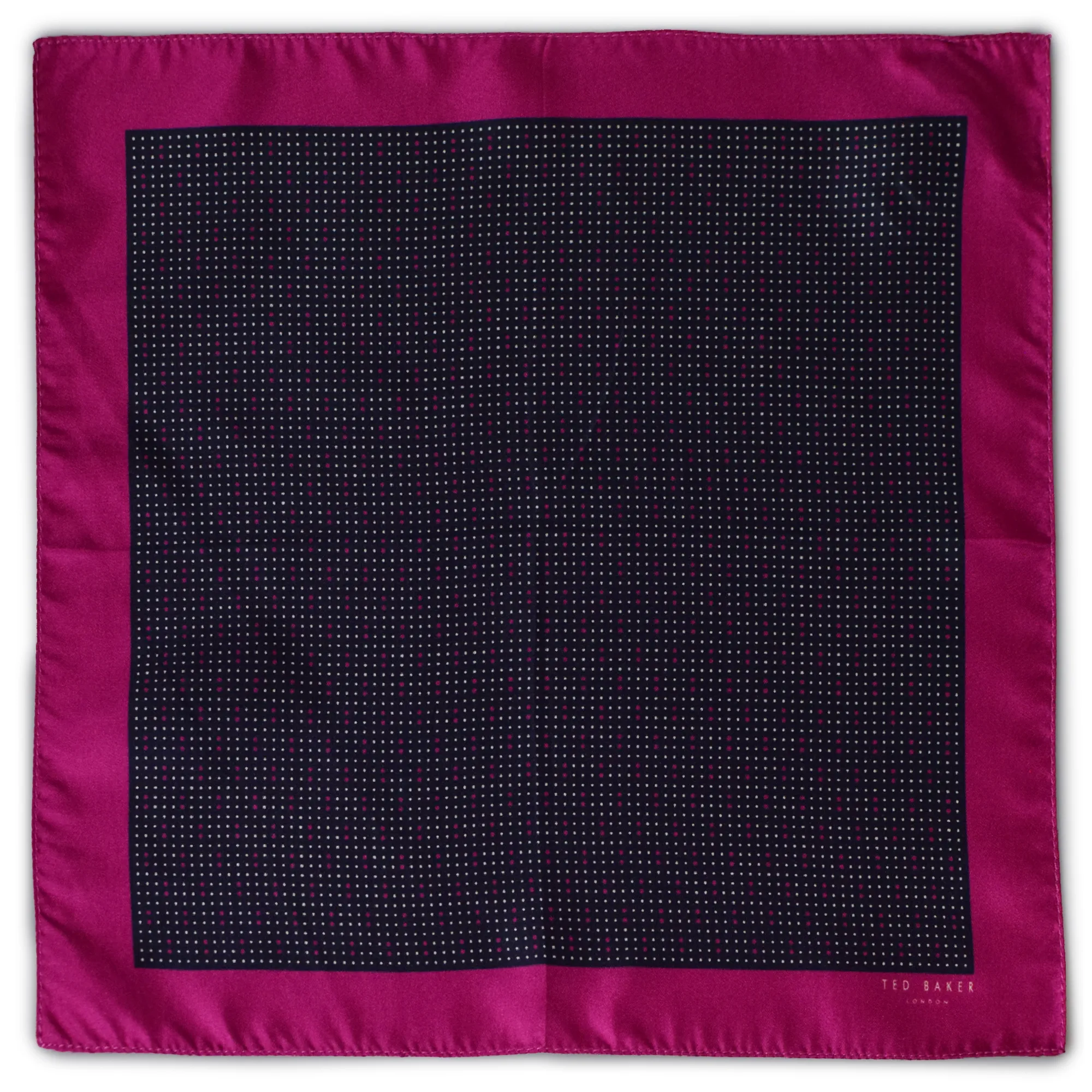 pochette polkadots soie ted baker