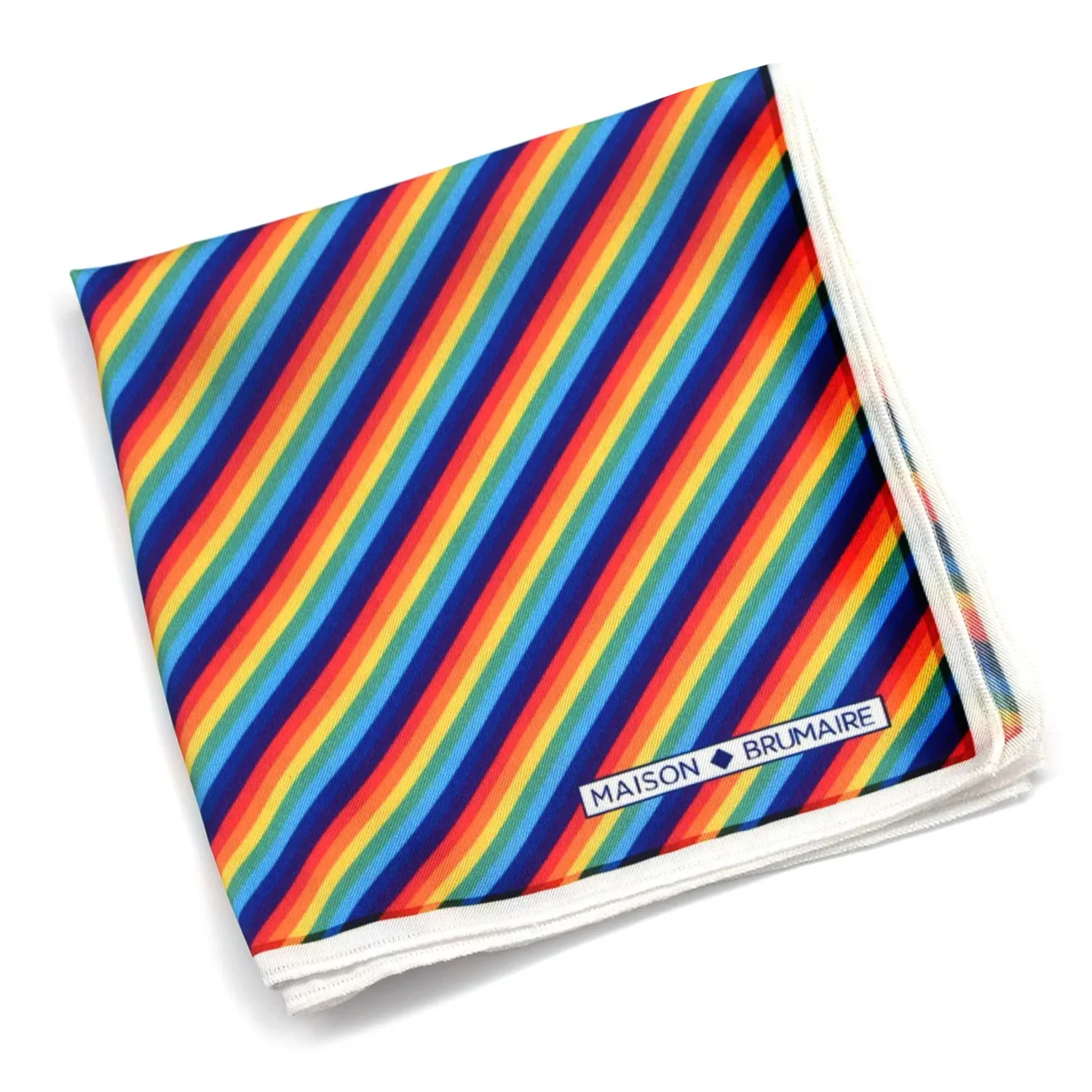 Pochette à motifs d'arc en ciel Maison Brumaire