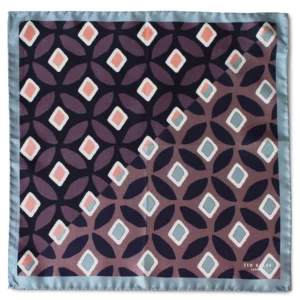 pochette ted baker à motifs de losanges