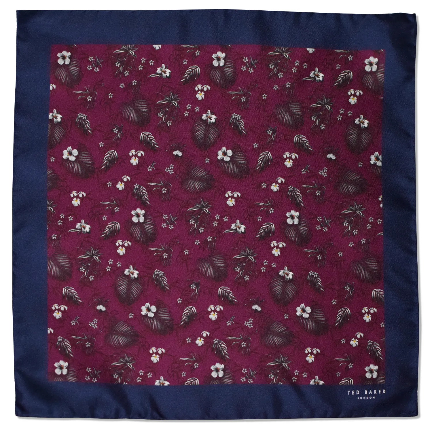 Pochette a motif de fleurs d'hibiscus Ted baker – Image 2